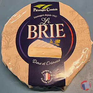 Rappel produit BRIE PATURAGES COMTOIS