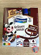 Rappel produit DESSERTS LACTES SAVEUR CHOCOLAT Pâturages Les P'tits Prods (photo numéro 1)