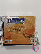 Rappel produit Les Tranchettes Hamburger au cheddar pâturages 200g Pâturages