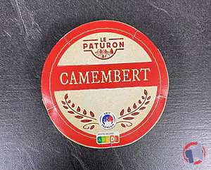Rappel produit CAMEMBERT 250G LE PATURON
