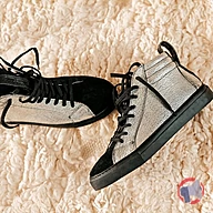 Rappel produit PAUL MARIUS SNEAKERS PM001 Argenté Noir