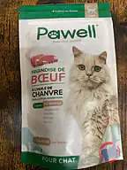 Rappel produit PAWELL Friandise Boeuf Chat 1.5mg de CBD PAWELL.CO (photo numéro 1)