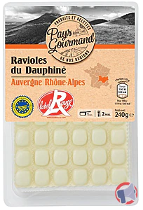 Rappel produit RAVIOLES DU DAUPHINE 240G PAYS GOURMAND