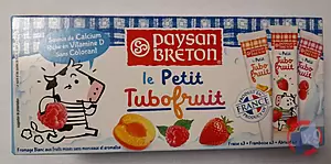 Rappel produit Tubofruit x9 Paysan Breton