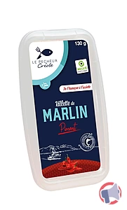 Rappel produit Rillette de marlin piment 130 g Le pêcheur Créole