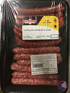 Rappel produit ChipoMerguez x12 à cuire Pédelhez