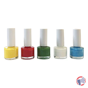 Rappel produit Peinture de marquage des reines avec applicateur - 5 couleurs (rouge, bleu, vert, jaune, blanc)