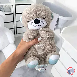 Rappel produit Peluche Loutre Qui Respire - 30cm
