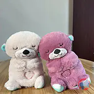 Rappel produit Peluche Loutre Qui Respire - 30cm (photo numéro 3)