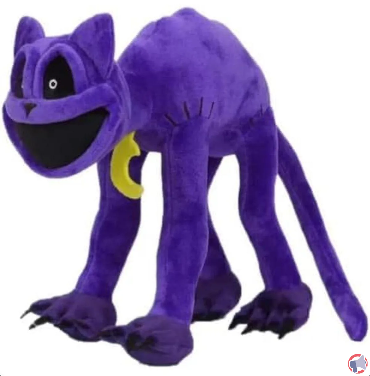 Rappel de la peluche monstre violet : risque d'étouffement pour les enfants