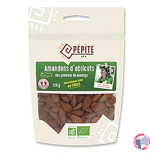 Rappel produit Amandons d'abricots biologiques Pépite