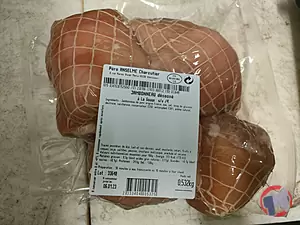 Rappel produit Jambonneau cuit Père Anselme