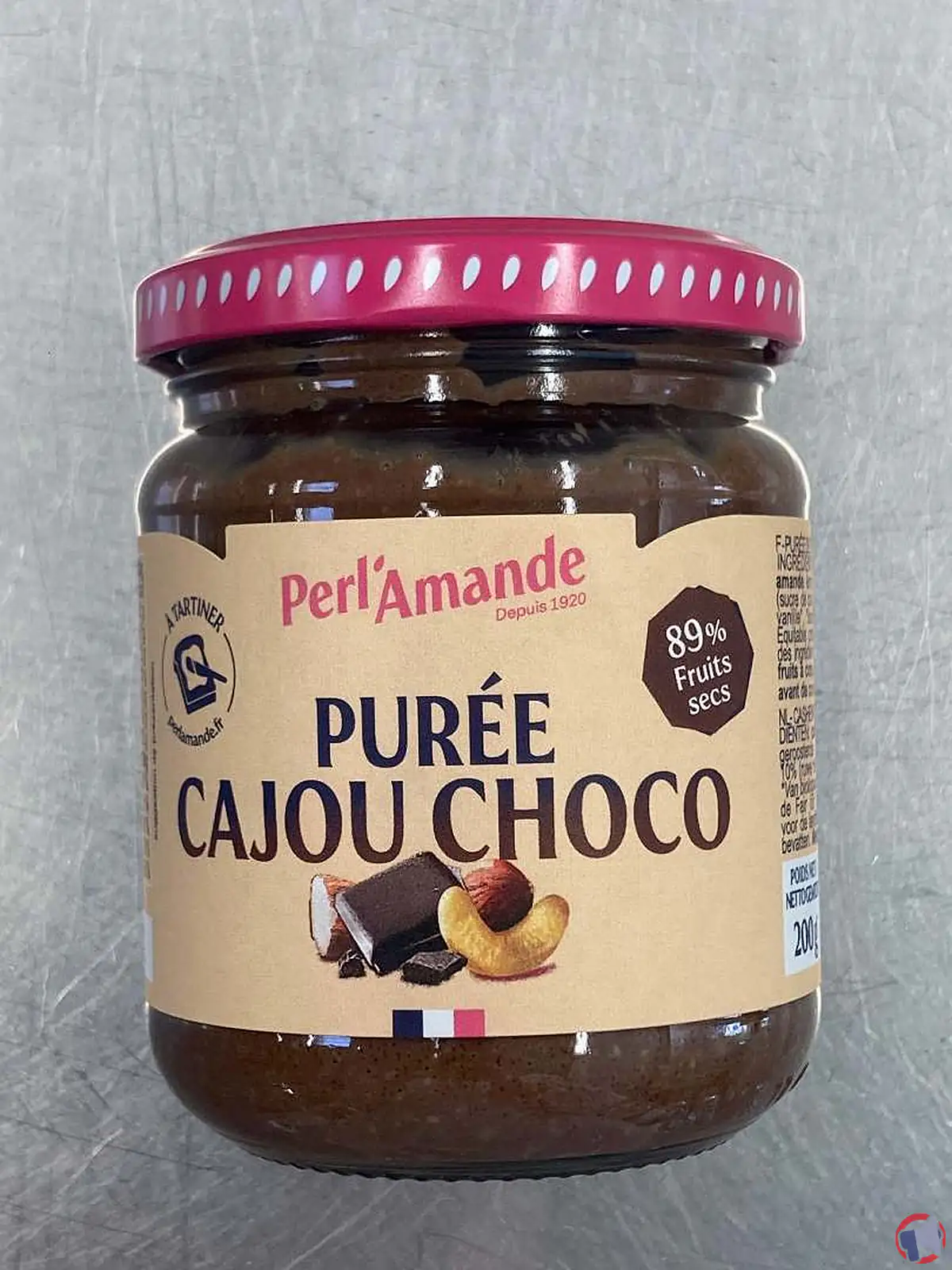 Rappel de produit : purée de cajou choco de la marque Perl'Amande