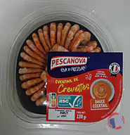 Rappel produit Eventail de crevettes sauce cocktail Pescanova (photo numéro 1)