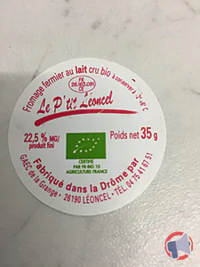 Rappel produit PETIT LEONCEL PETIT LEONCEL