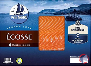 Rappel produit saumon élevé en écosse fumé 4T petit navire