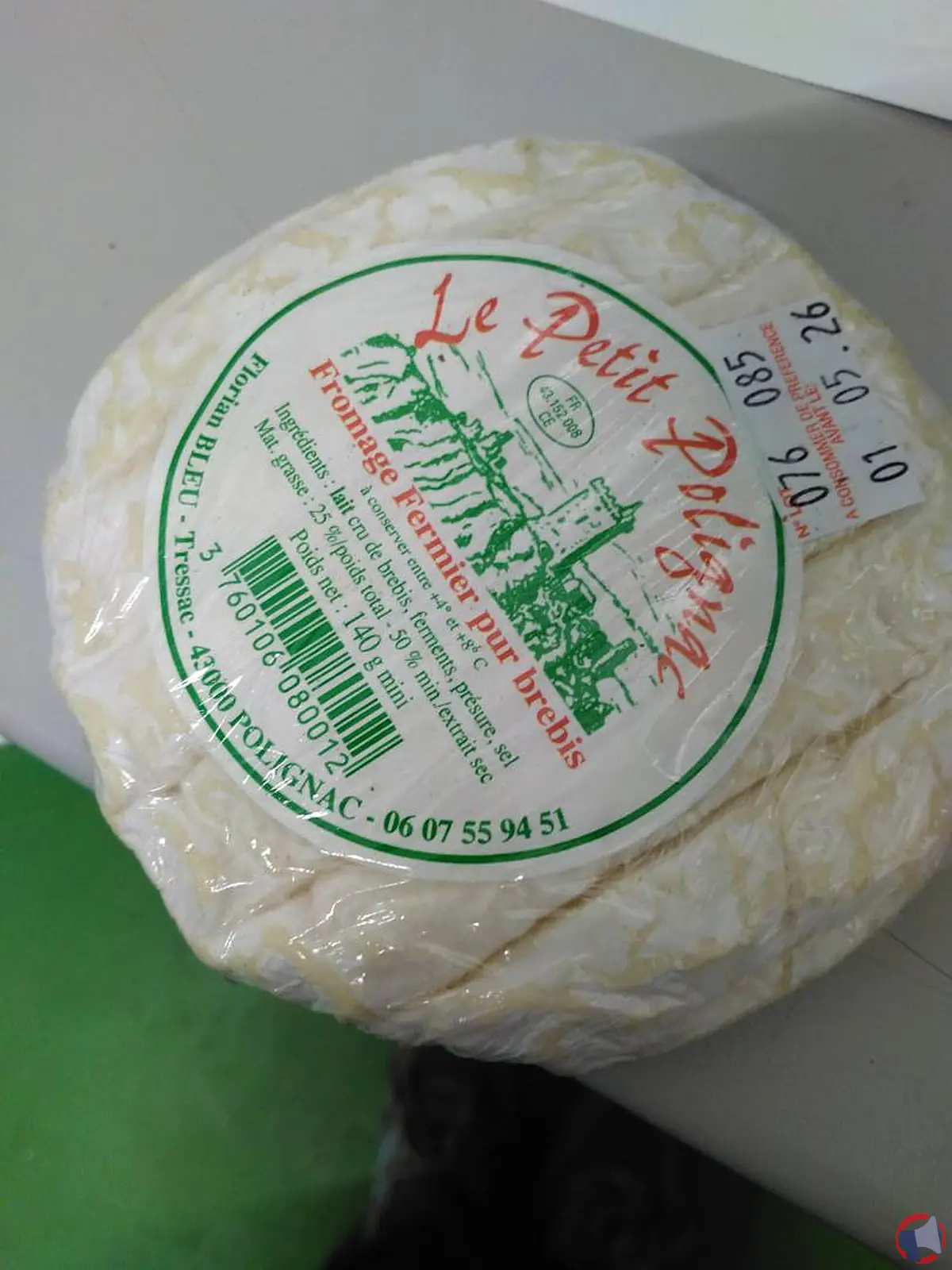 Rappel petit polignac brebis 140g : mise en garde et consignes de sécurité
