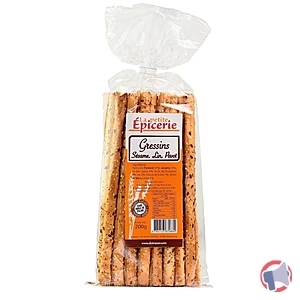 Rappel produit GRESSINS SESAME LIN PAVOT 200 GR LA PETITE EPICERIE