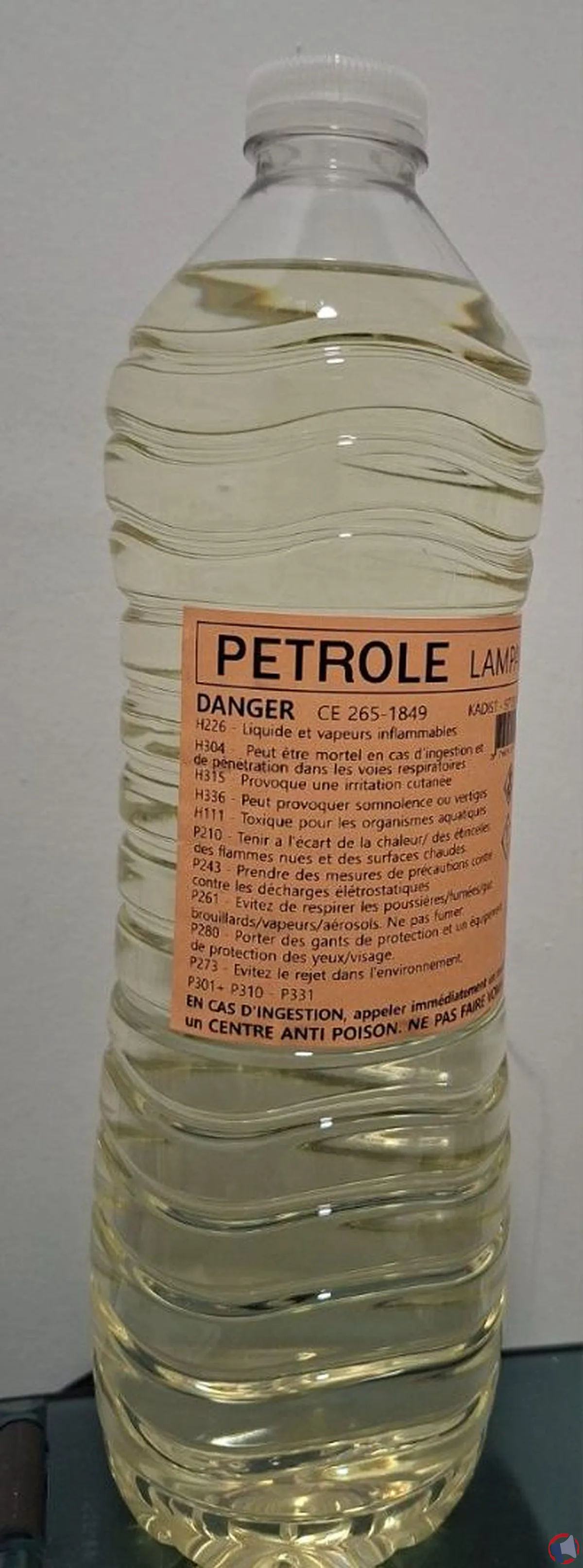 Rappel : pétroile lampant (sécurité, risques et démarches à suivre)