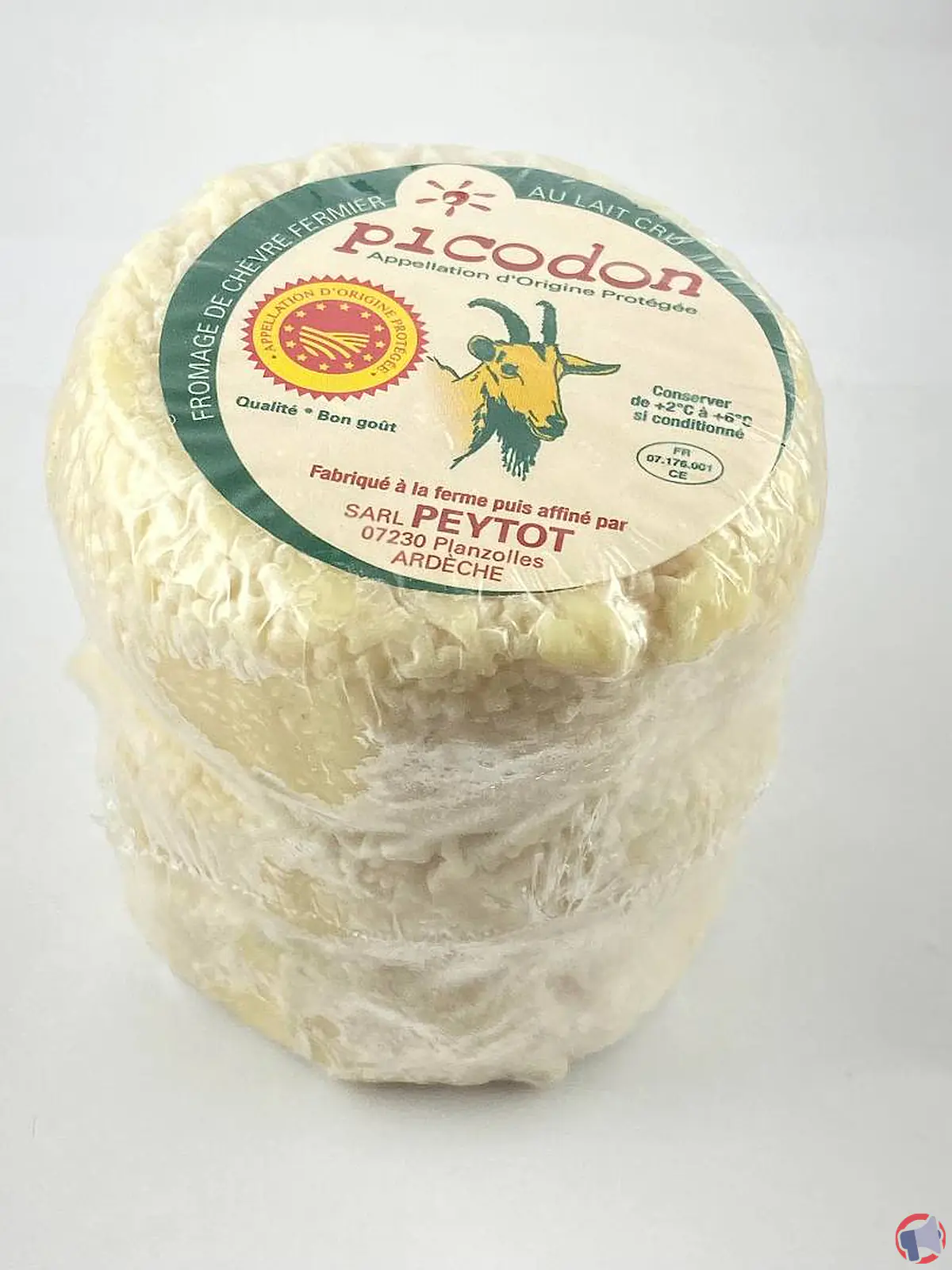 Rappel de fromages de chèvre et picodon AOP de la marque Peytot pour cause de listeria