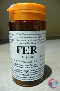 Rappel produit FER PIDOLATE PHARMACIE FLORIT LAFAYETTE