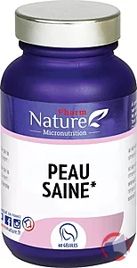 Rappel produit Complément aliimentaire Peau Saine PharmNature Micronutrition
