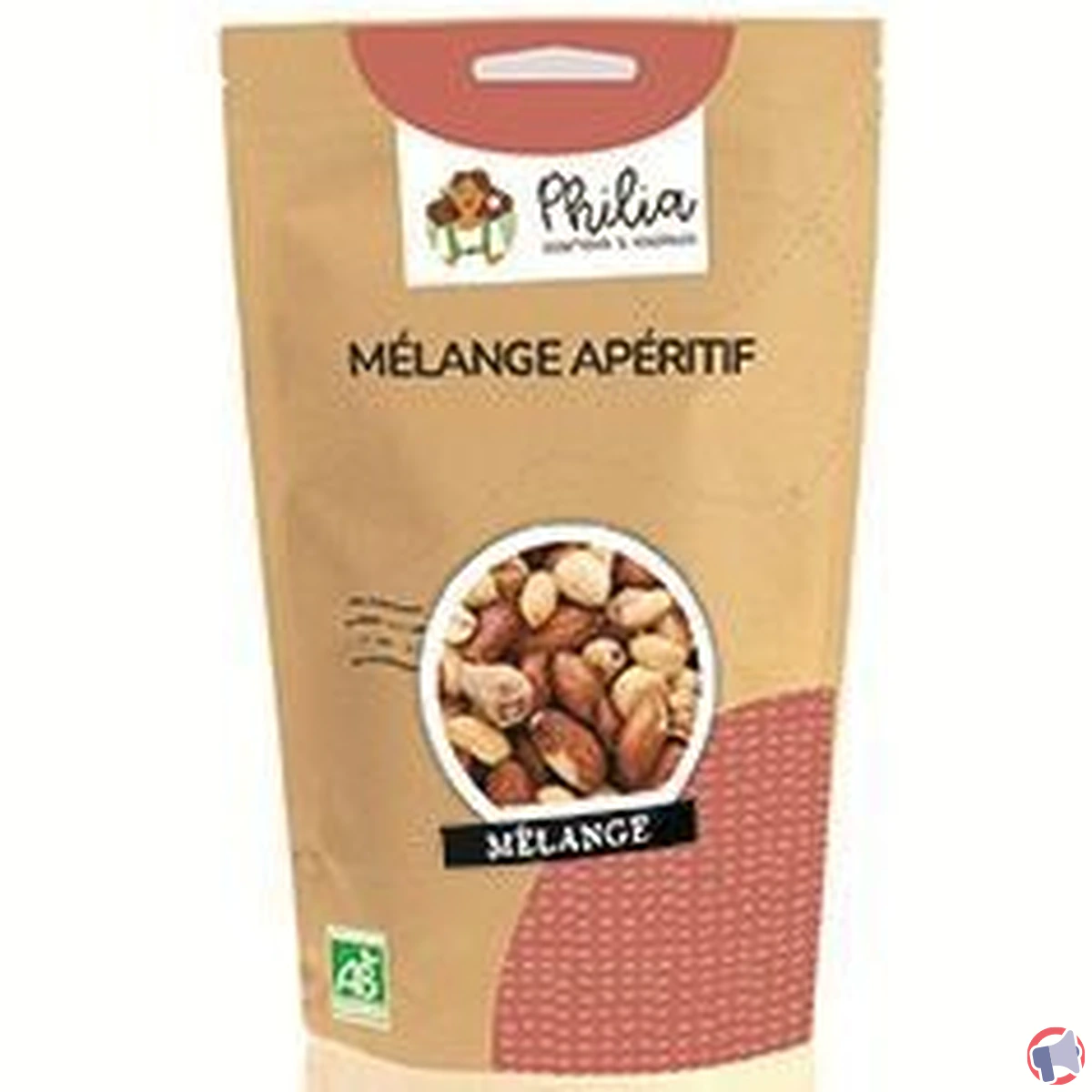 Rappel du produit : Philia Mélange Apéritif 180g Philia