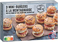 Rappel produit 9 MINI-BURGERS A LA MONTAGNARDE PICARD (photo numéro 1)
