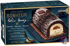 Rappel produit BÛCHE GLACÉE BONHEUR PICARD