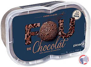 Rappel produit FOU DE CHOCOLAT 550G PICARD