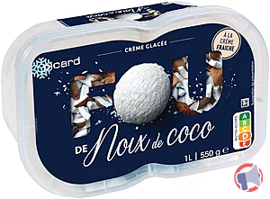 Rappel produit FOU DE NOIX DE COCO 550g PICARD