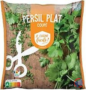 Rappel produit PERSIL COUPE PLAT Surgelé PICARD