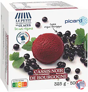 Rappel produit SORBET AU CASSIS NOIR DE BOURGOGNE PICARD