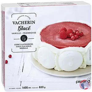 Rappel produit VACHERIN GLACÉ VANILLE - FRAMBOISE PICARD