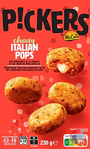 Rappel produit Pickers Cheesy Italian Pops Pickers by McCain