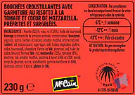 Rappel produit Pickers Cheesy Italian Pops Pickers by McCain (photo numéro 2)