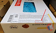 Rappel produit 40 choux 7cm au beurre PIDY (photo numéro 1)