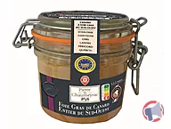 Rappel produit FOIE GRAS DE CANARD ENTIER BOCAL 180G PIERRE DE CHAUMEYRAC (photo numéro 1)