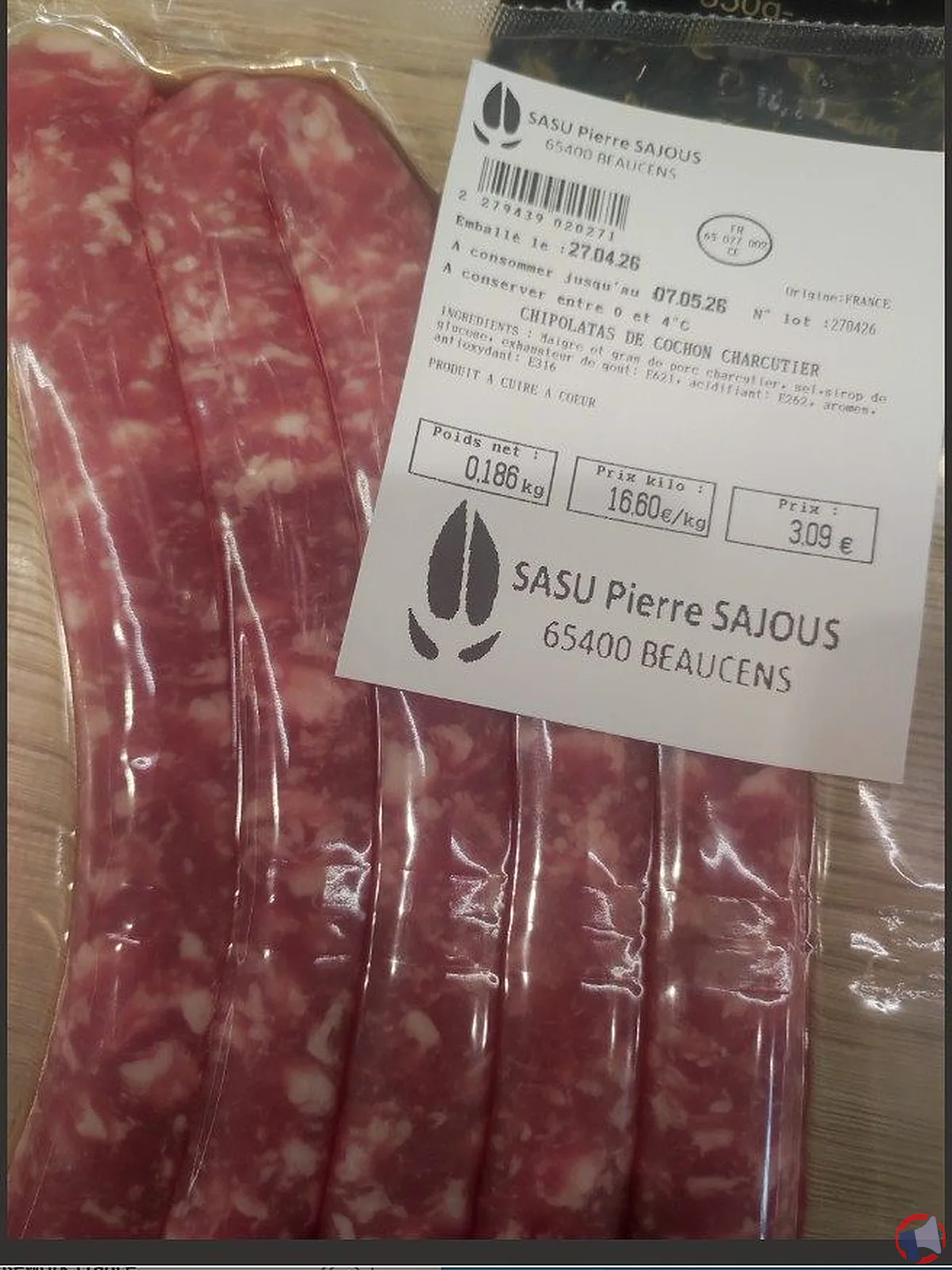 Rappel de chipolatas cochon charcutier pierre sajous : ce que vous devez faire
