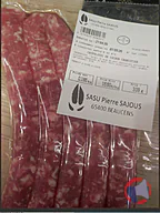 Rappel produit Chipolatas de cochon charcutier Pierre Sajous (photo numéro 1)