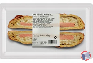 Rappel produit Feuilleté au Saumon Tranché Pierre Schmidt