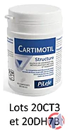 Rappel produit Pileje Cartimotil Structure