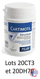 Rappel produit Cartimotil Structure Pileje