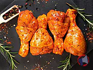 Rappel produit Pilons de poulet cru marinés (photo numéro 1)