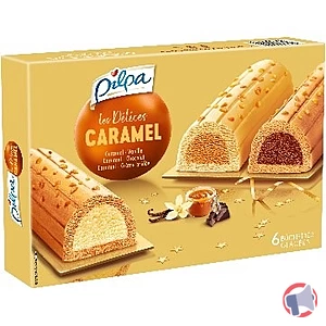 Rappel produit 6 Buchettes Tout Caramel ; 6 Buchettes Sorbets ; 6 Buchettes Tout Chocolat ; 6 Buchettes Vanille Fraise/Chocolat/Noisette ; 6 Buchettes Vanille Chocolat Pistache Café Pilpa