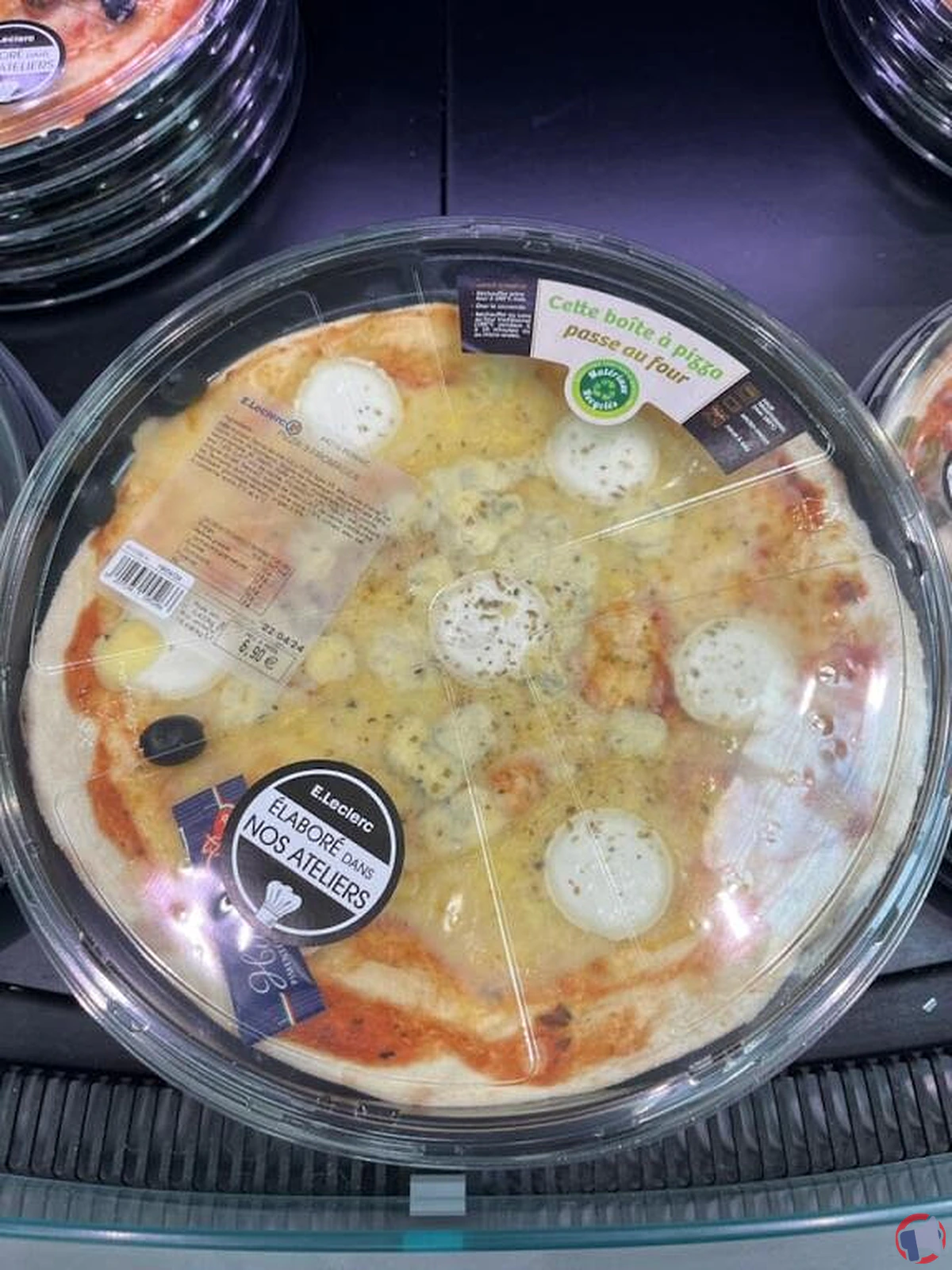 Rappel de produits : Pizza 3 fromages et Sandwich comté jambon sec pour cause de Listéria