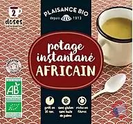 Rappel produit POTAGE INSTANTANÉ BIO AFRICAIN PLAISANCE BIO (photo numéro 1)