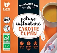 Rappel produit POTAGE INSTANTANÉ BIO CAROTTE CUMIN PLAISANCE BIO (photo numéro 1)