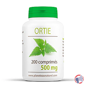Rappel produit Comprimés Ortie feuille 500mg Planète au Naturel