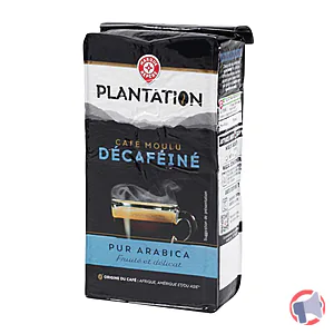 Rappel produit CAFÉ MOULU PUR ARABICA DÉCAFÉINÉ 250G PLANTATION